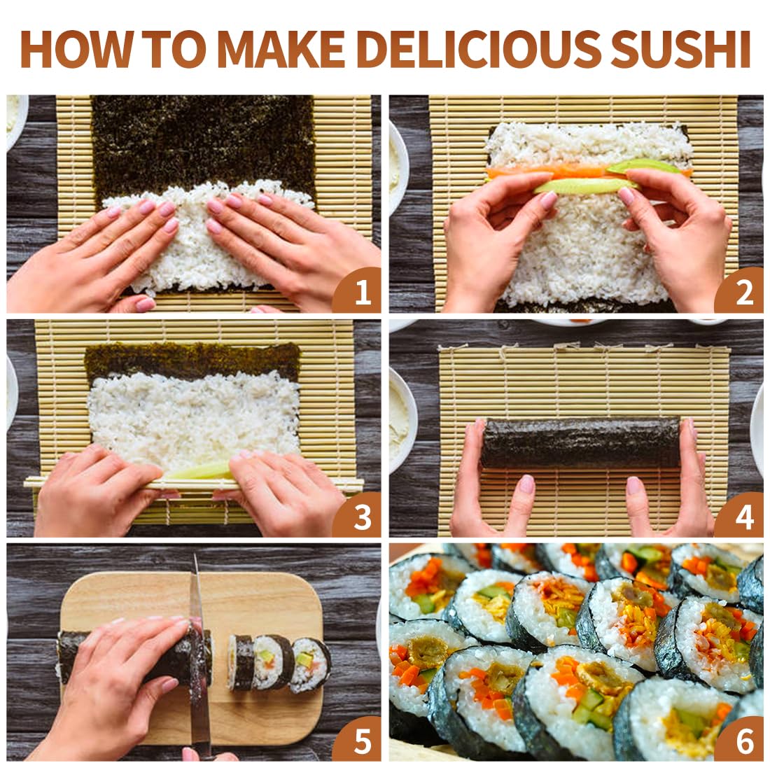 Sushi Making Set With Various  - огляд і ціна Sushi Making Kit