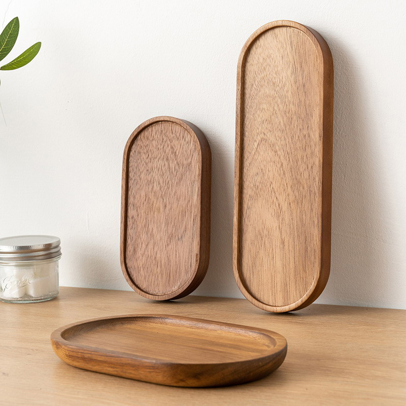 Tableware Solid Wood Food Tray - огляд і ціна Japanese Snacks