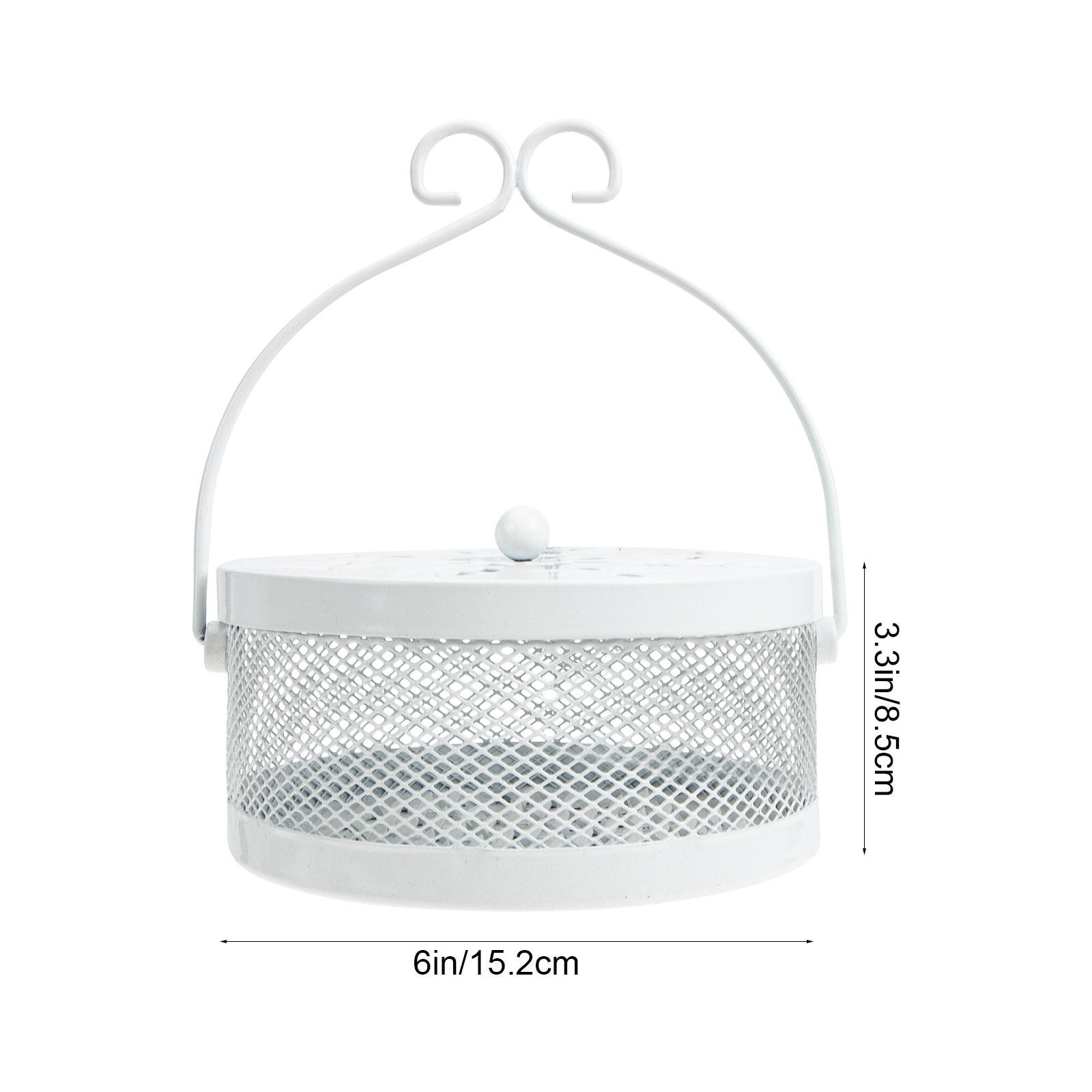 Box Wrought White Smooth Textu - огляд і ціна Incense Holder