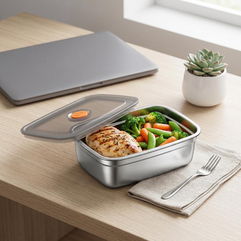 Stainless Steel Camping Lunch  - огляд і ціна Bento Box