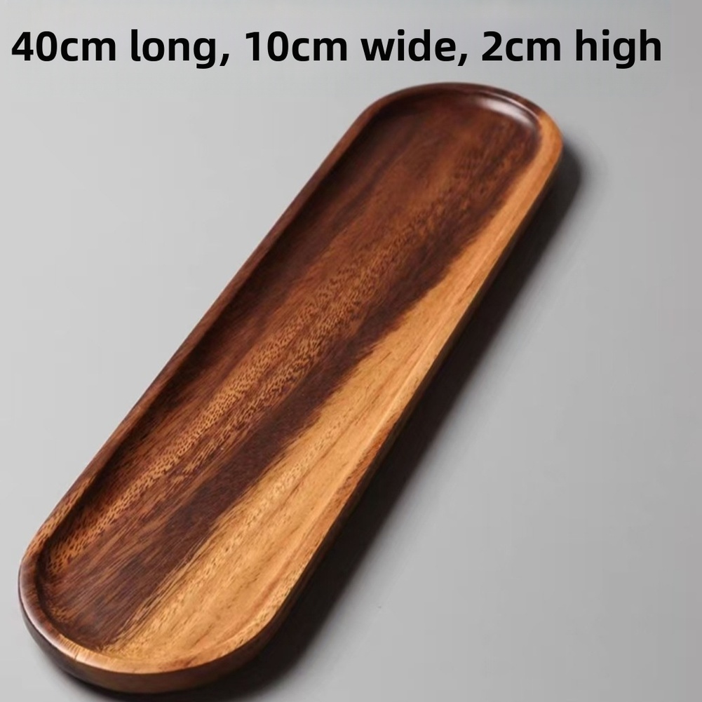 Walnut Wood Tray Tableware Rec - огляд і ціна Japanese Snacks