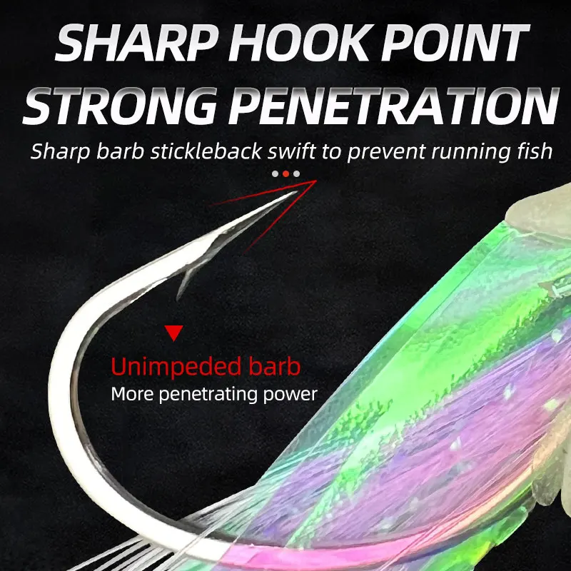 5 Hooks Sabiki Artificial Bait - огляд і ціна Furoshiki