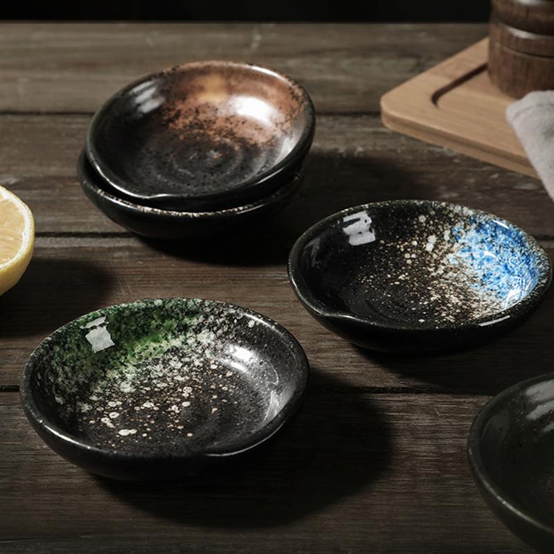 4pcs Ceramic plate Japanese sn - огляд і ціна Japanese Snacks